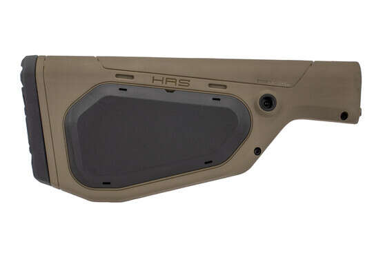 The Hera Arms HRS fixed A2 buttstock in OD Green is designed for rifle length buffer tubes